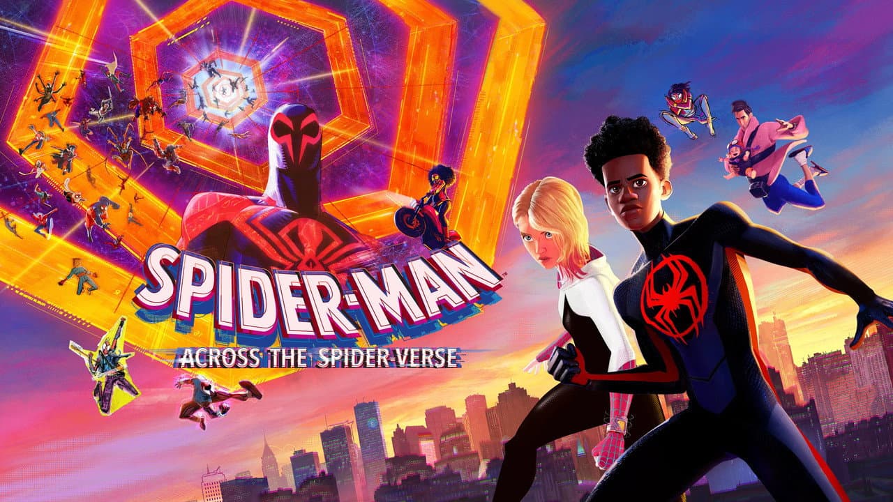 Spider-Man: Across the Spider-Verse — backdrops with title 4