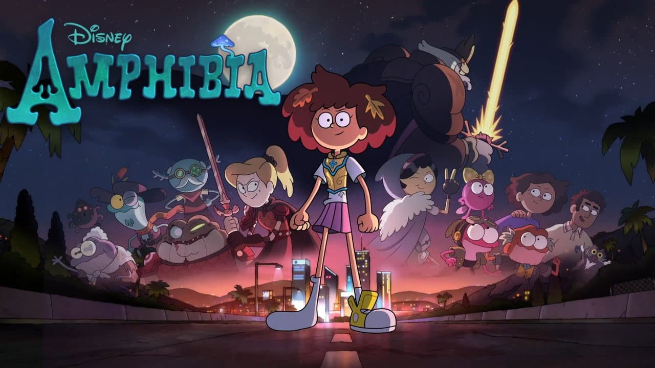 Amphibia — backdrops with title 1