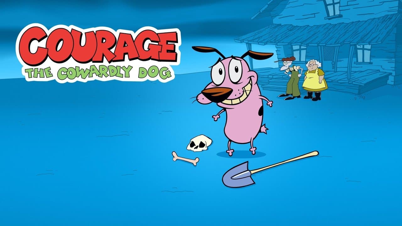Courage the Cowardly Dog — backdrops with title 1