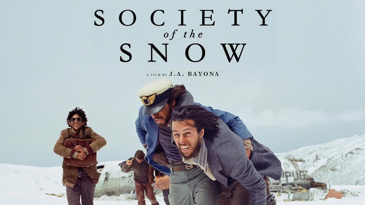 Society of the Snow — backdrops with title 4