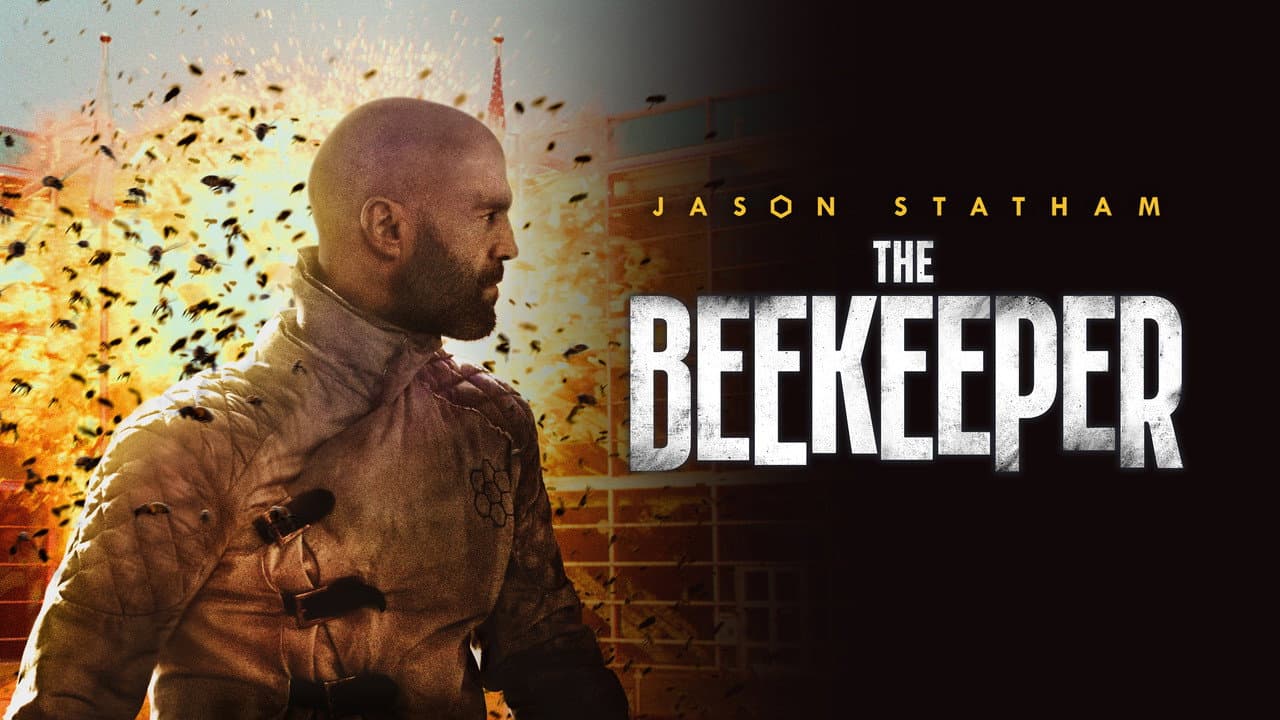 The Beekeeper — backdrops with title 8