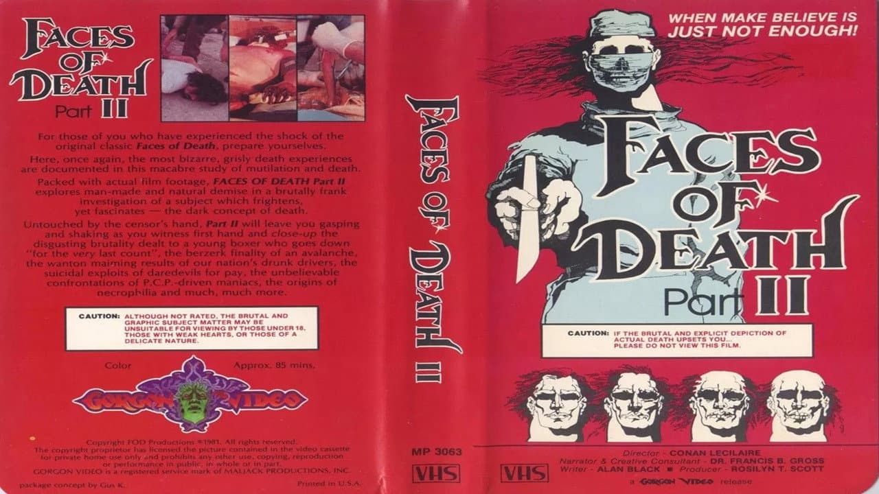 Faces of Death II — backdrops with title 1