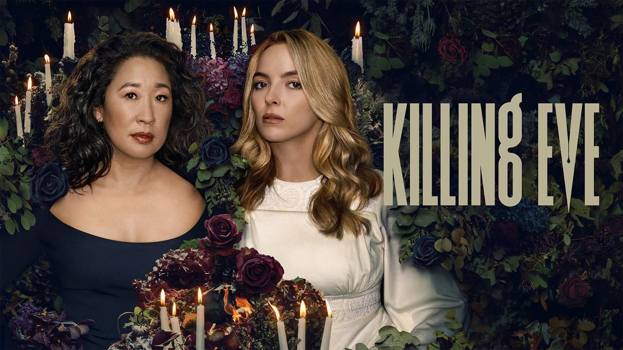 Killing Eve — backdrops with title 7
