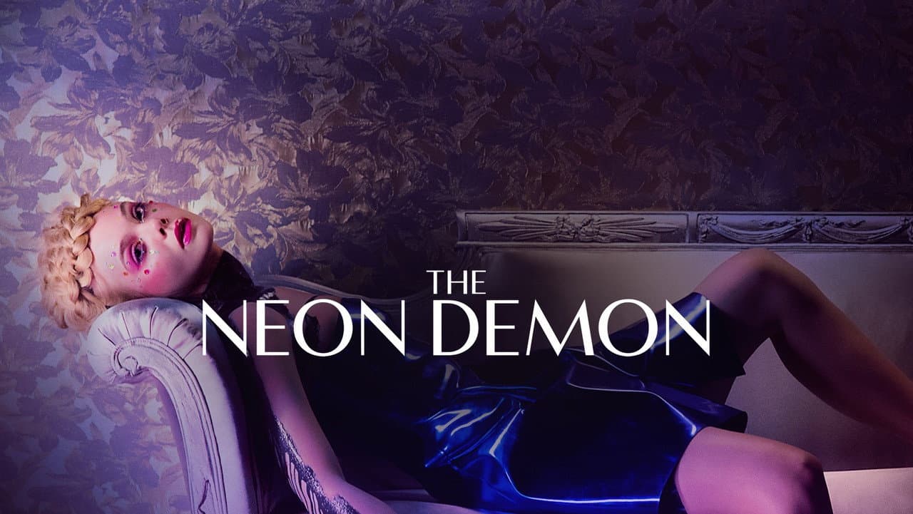 The Neon Demon — backdrops with title 1