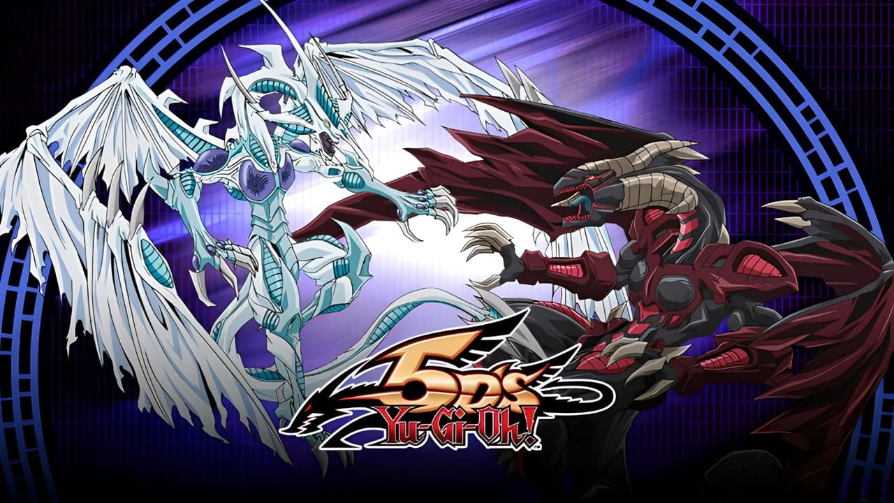 Yu-Gi-Oh! 5D's — backdrops with title 3