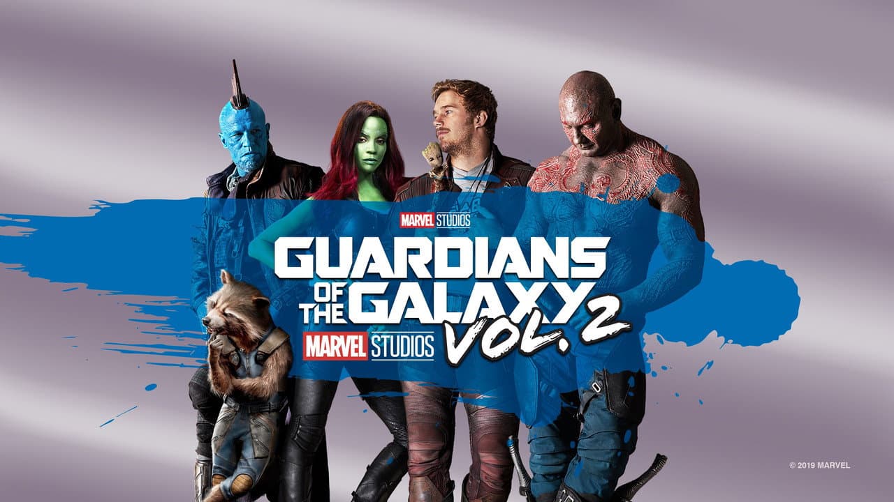 Guardians of the Galaxy Vol. 2 — backdrops with title 2