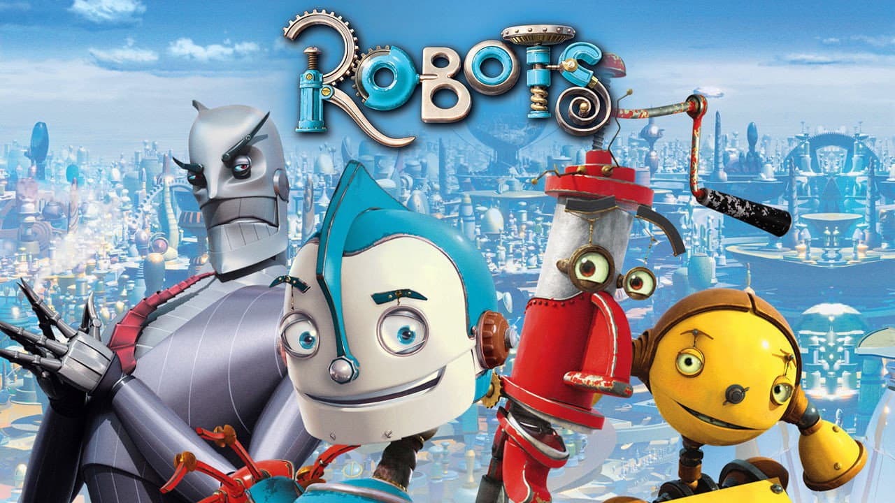 Robots — backdrops with title 2