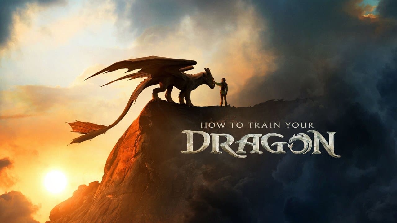 How to Train Your Dragon — backdrops with title 2