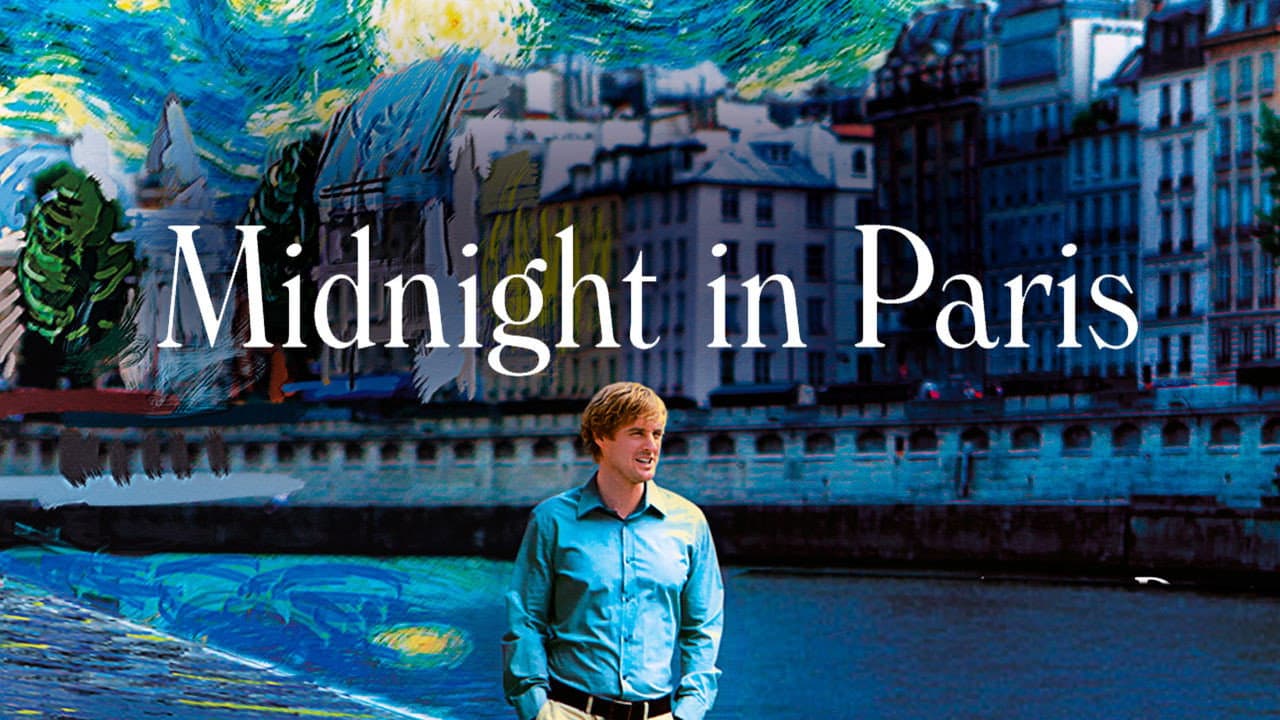 Midnight in Paris — backdrops with title 8