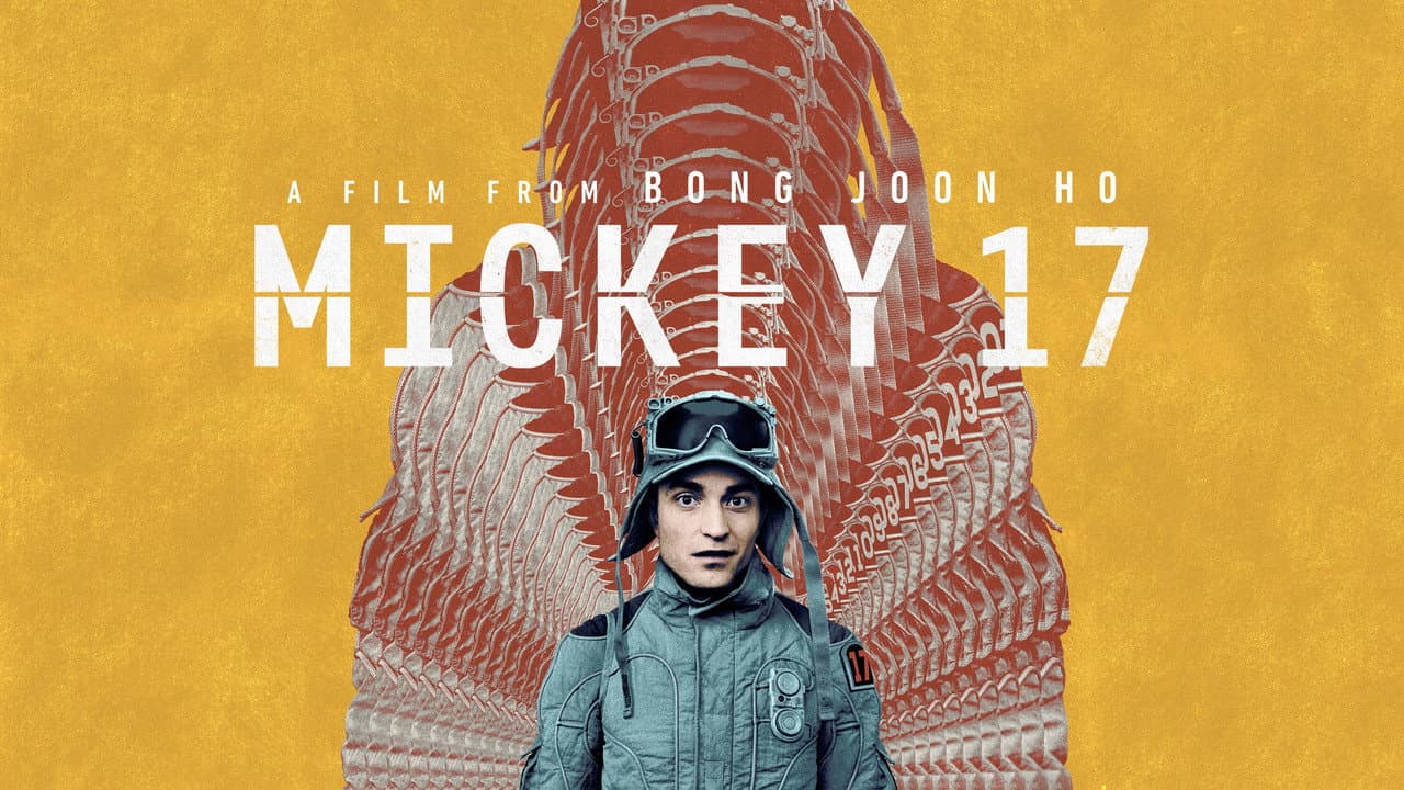 Mickey 17 — backdrops with title 3