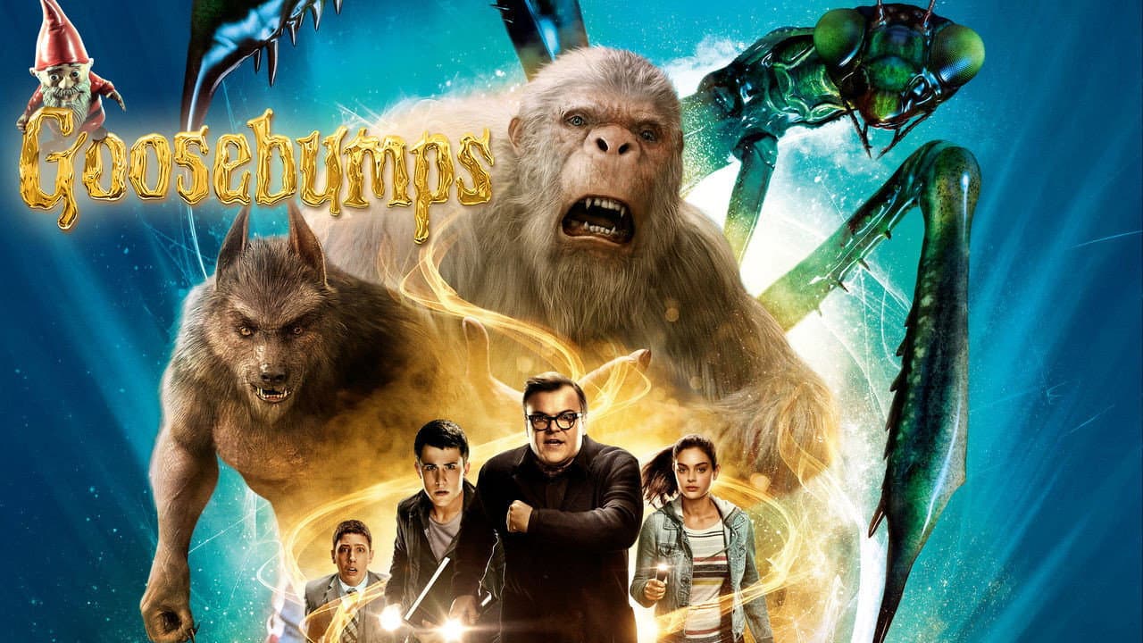 Goosebumps — backdrops with title 3