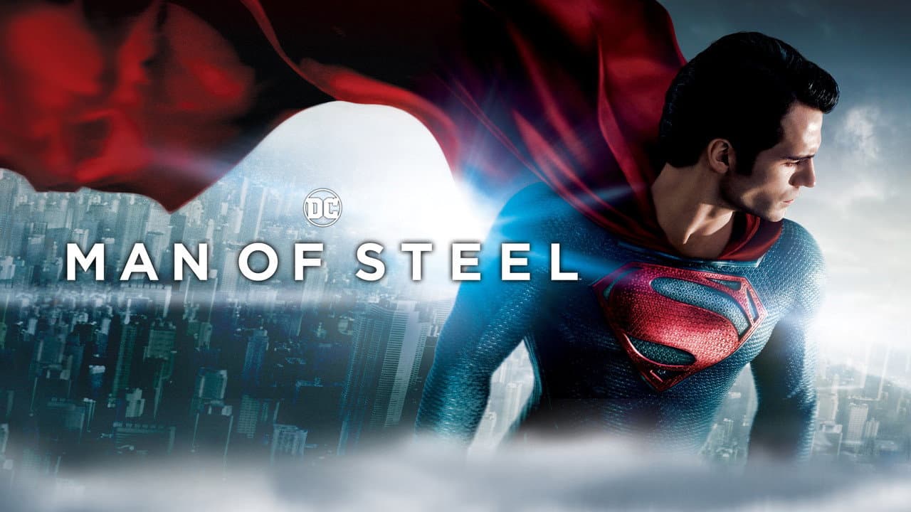 Man of Steel — backdrops with title 1
