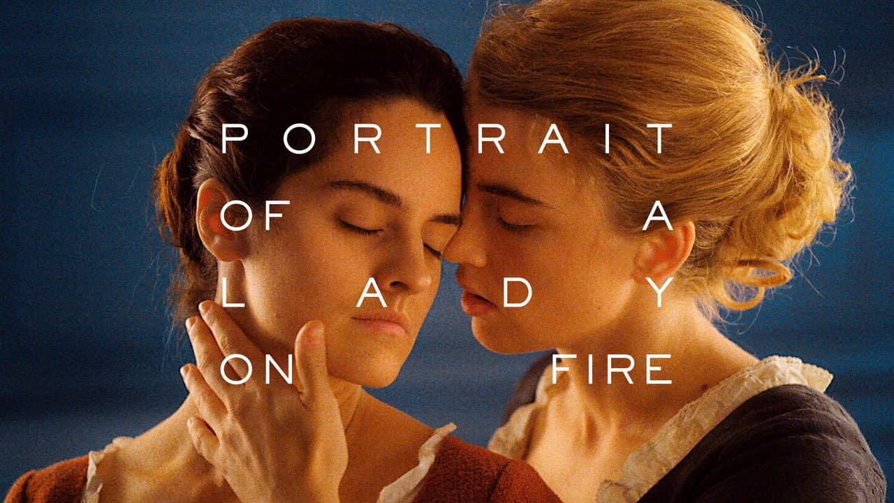 Portrait of a Lady on Fire — backdrops with title 2