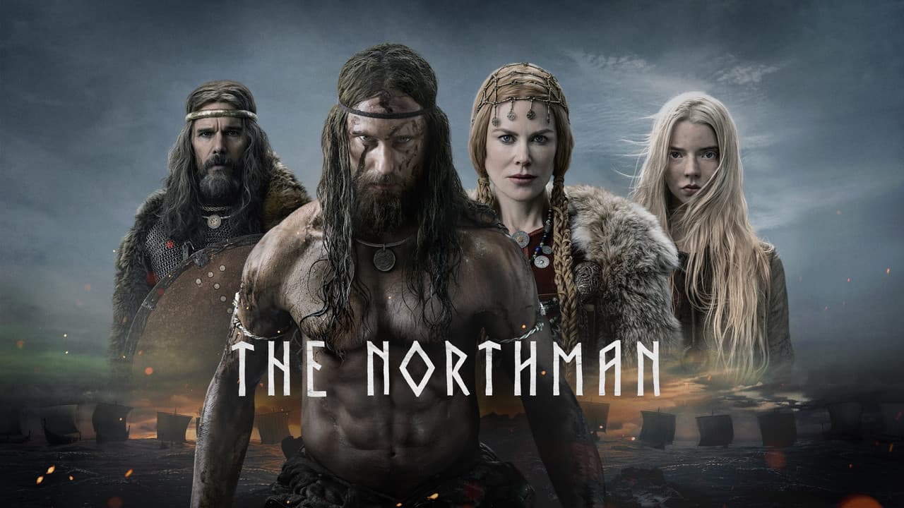The Northman — backdrops with title 1