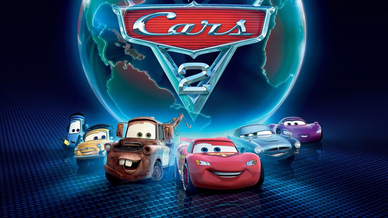 Cars 2 — backdrops with title 7
