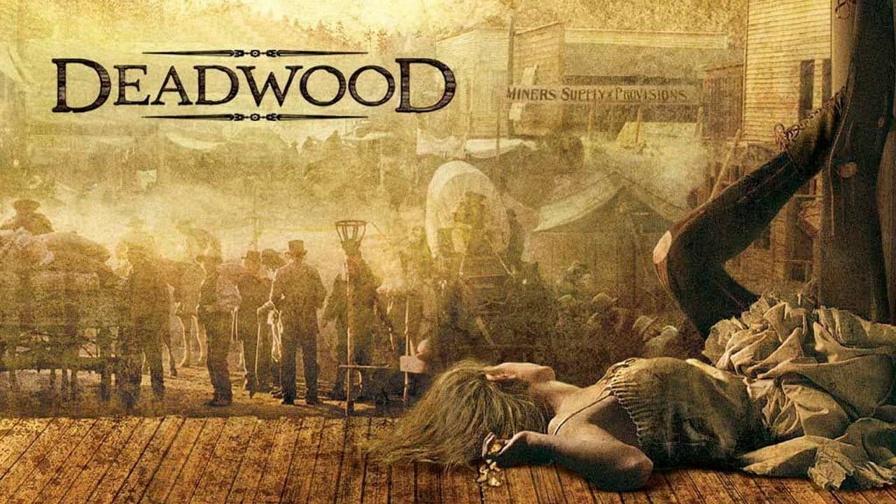 Deadwood — backdrops with title 4
