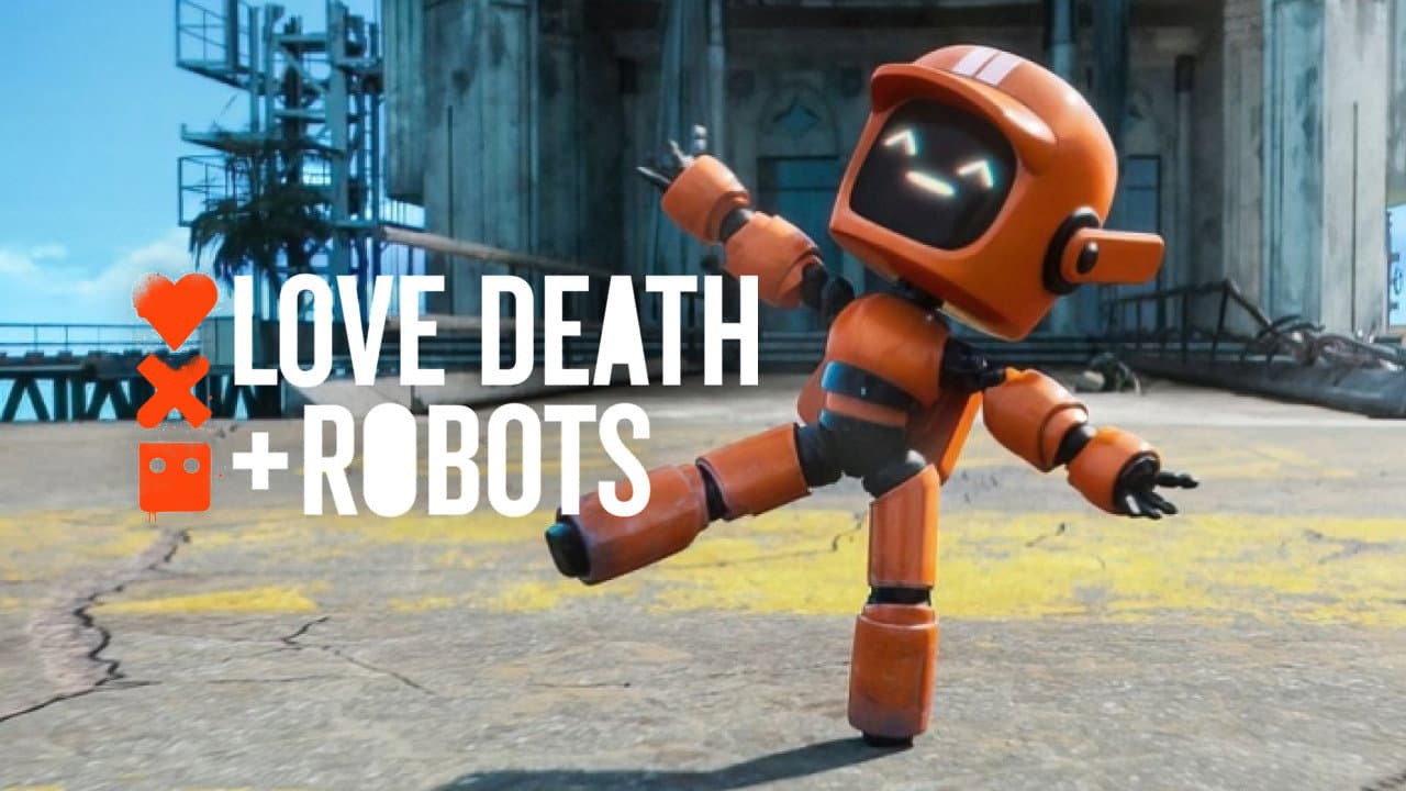 Love, Death & Robots — backdrops with title 3