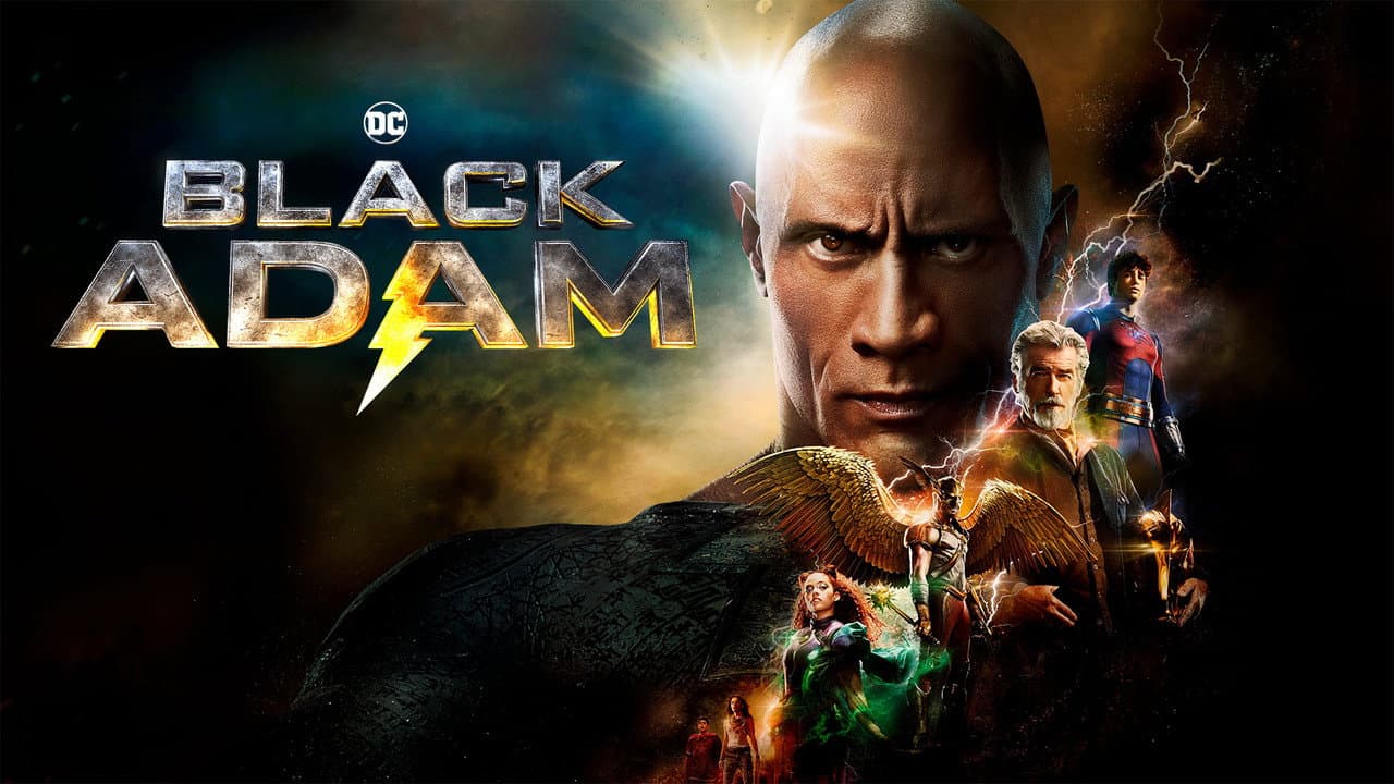 Black Adam — backdrops with title 3