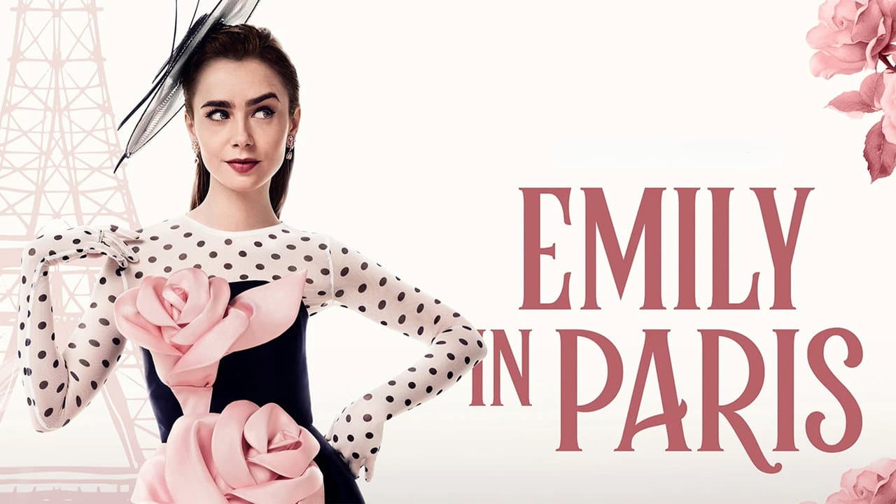 Emily in Paris — backdrops with title 2