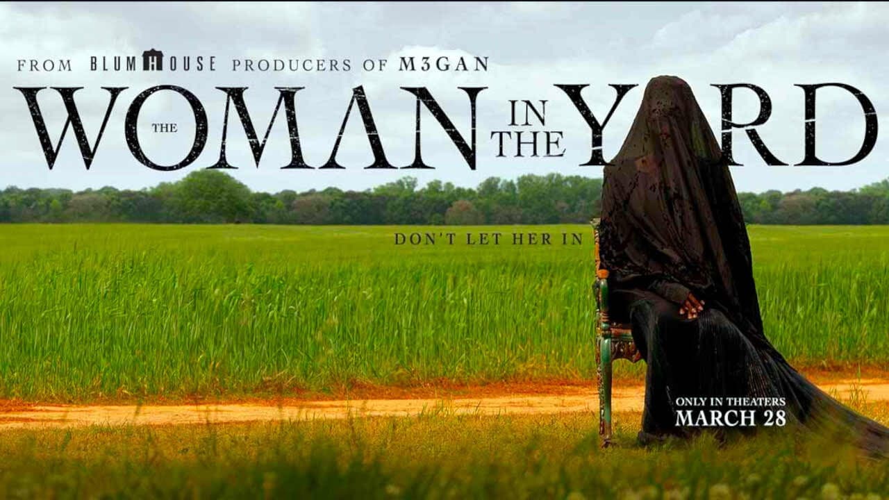 The Woman in the Yard — backdrops with title 3