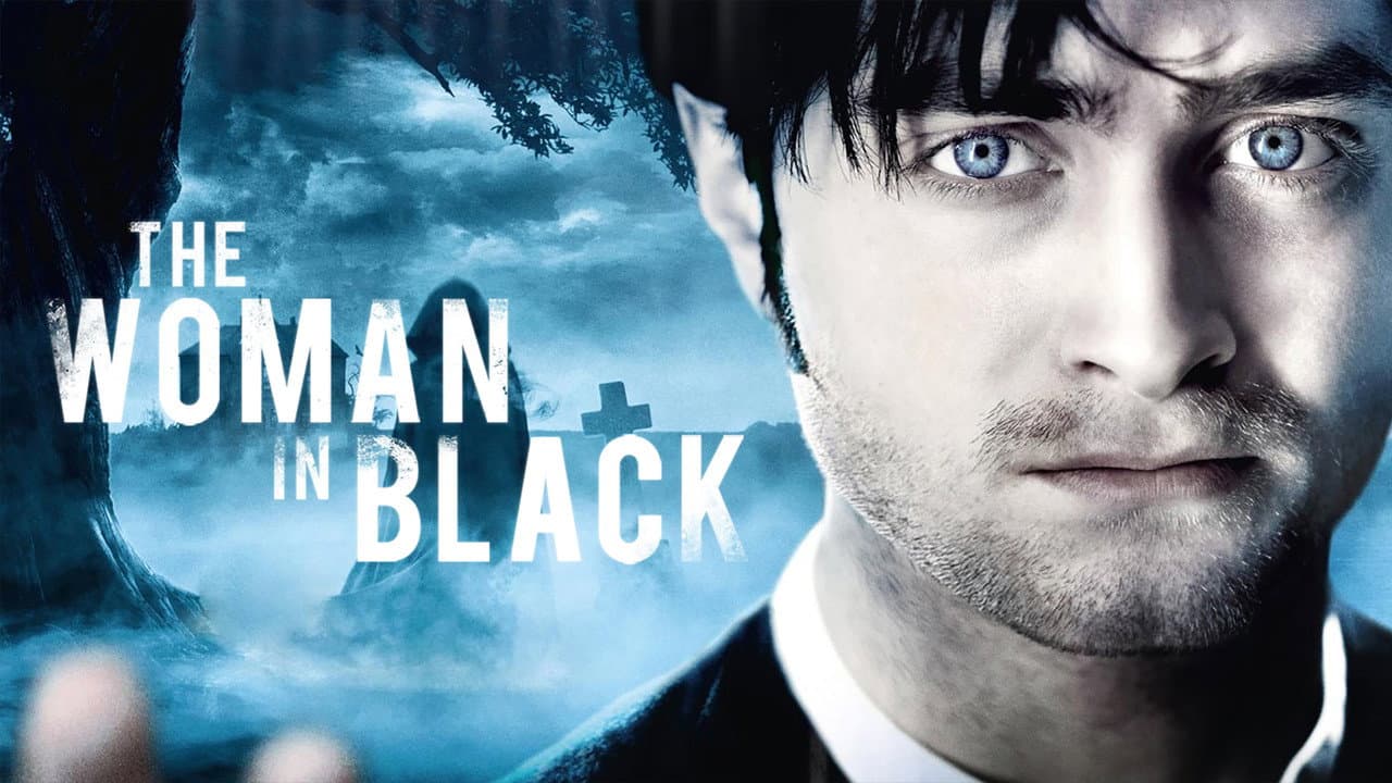The Woman in Black — backdrops with title 1