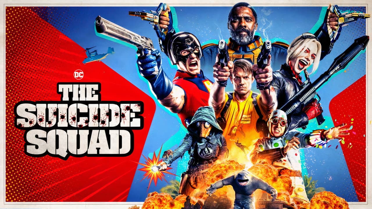 The Suicide Squad — backdrops with title 3