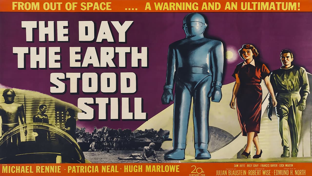 The Day the Earth Stood Still — backdrops with title 2