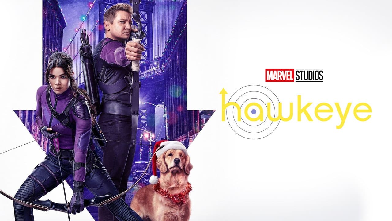Hawkeye — backdrops with title 3