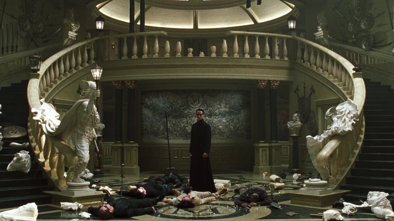 The Matrix Reloaded — backdrops 5