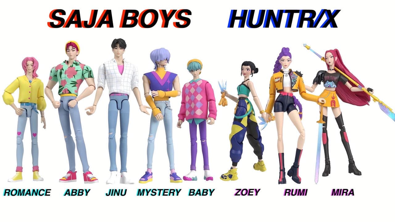 KPop Demon Hunters — backdrops with title 6