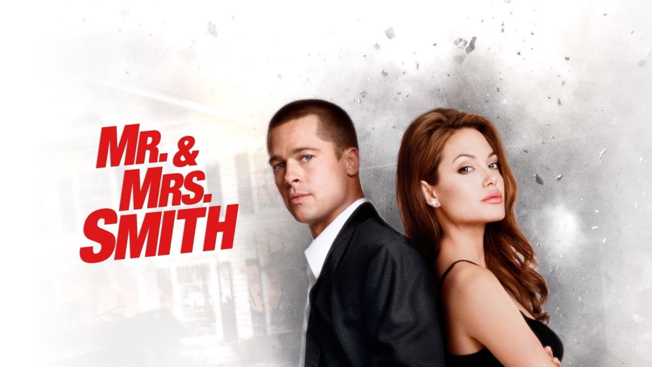 Mr. & Mrs. Smith — backdrops with title 5