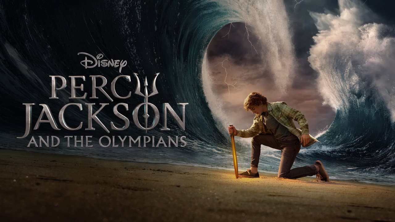 Percy Jackson and the Olympians — backdrops with title 5
