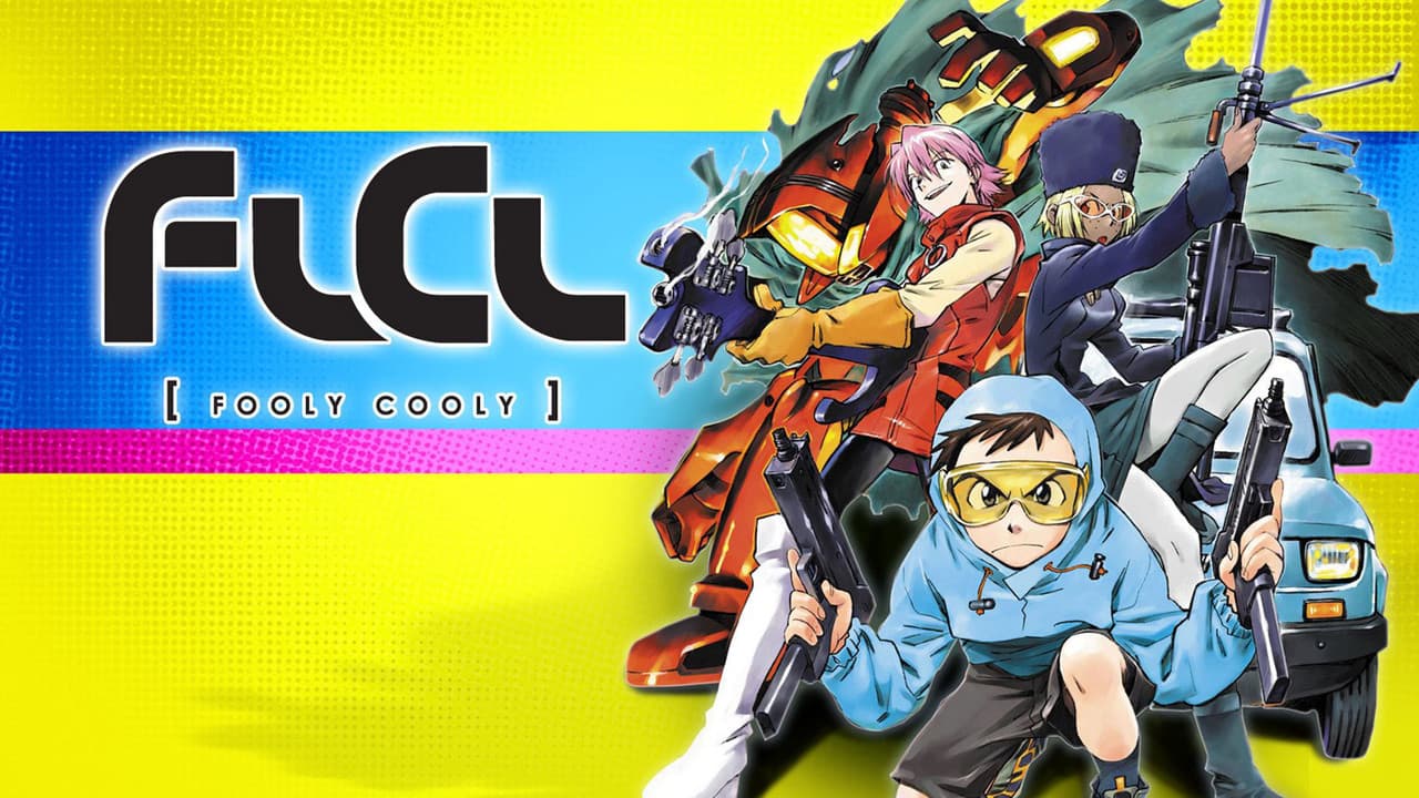 FLCL — backdrops with title 1
