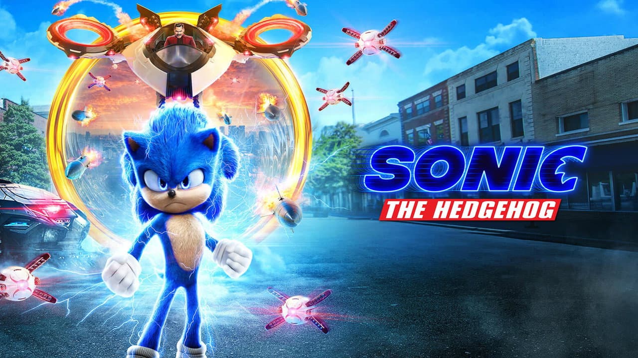 Sonic the Hedgehog — backdrops with title 7