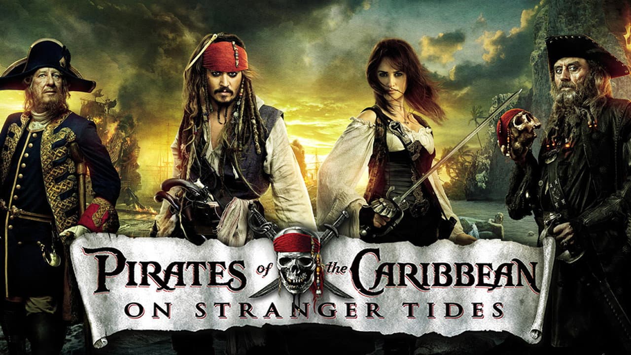 Pirates of the Caribbean: On Stranger Tides — backdrops with title 5