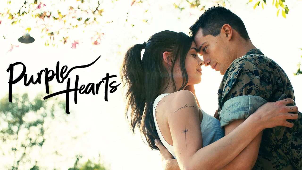 Purple Hearts — backdrops with title 1