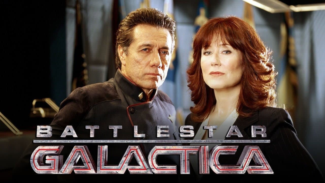 Battlestar Galactica — backdrops with title 1