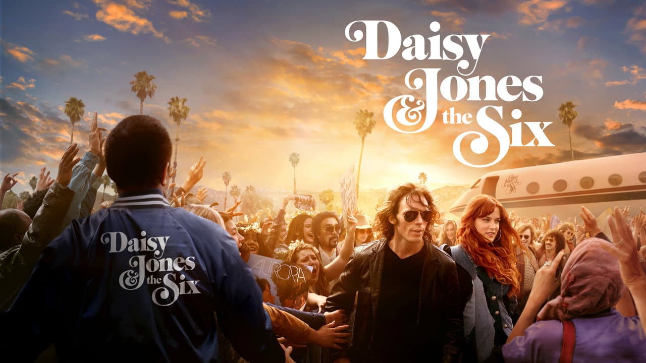 Daisy Jones & the Six — backdrops with title 2