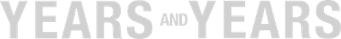 Years and Years — logos 2