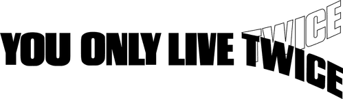 You Only Live Twice — logos 4