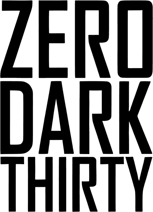 Zero Dark Thirty — logos 2