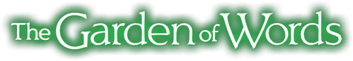 The Garden of Words — logos 4