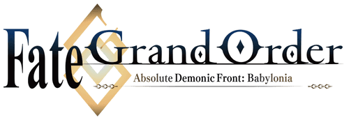 Fate/Grand Order Absolute Demonic Front: Babylonia — logos 2