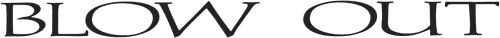 Blow Out — logos 2