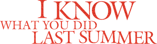 I Know What You Did Last Summer — logos 3