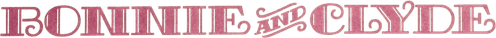 Bonnie and Clyde — logos 3