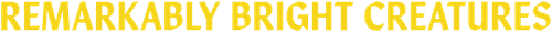 Remarkably Bright Creatures — logos 4