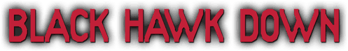 Black Hawk Down — logos 2