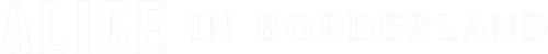 Alice in Borderland — logos 4