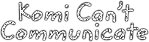 Komi Can't Communicate — logos 4